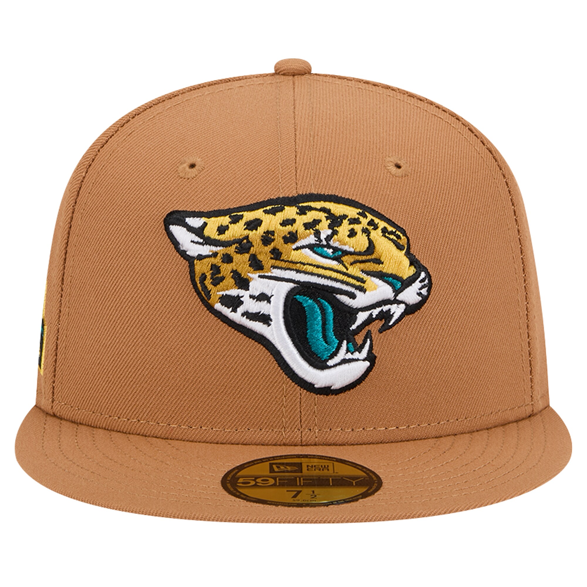 mens new era tan jacksonville jaguars color pack 59fifty fitted hat with side patch Collection – Jaguars Jerseys & Hats for Every Fan
