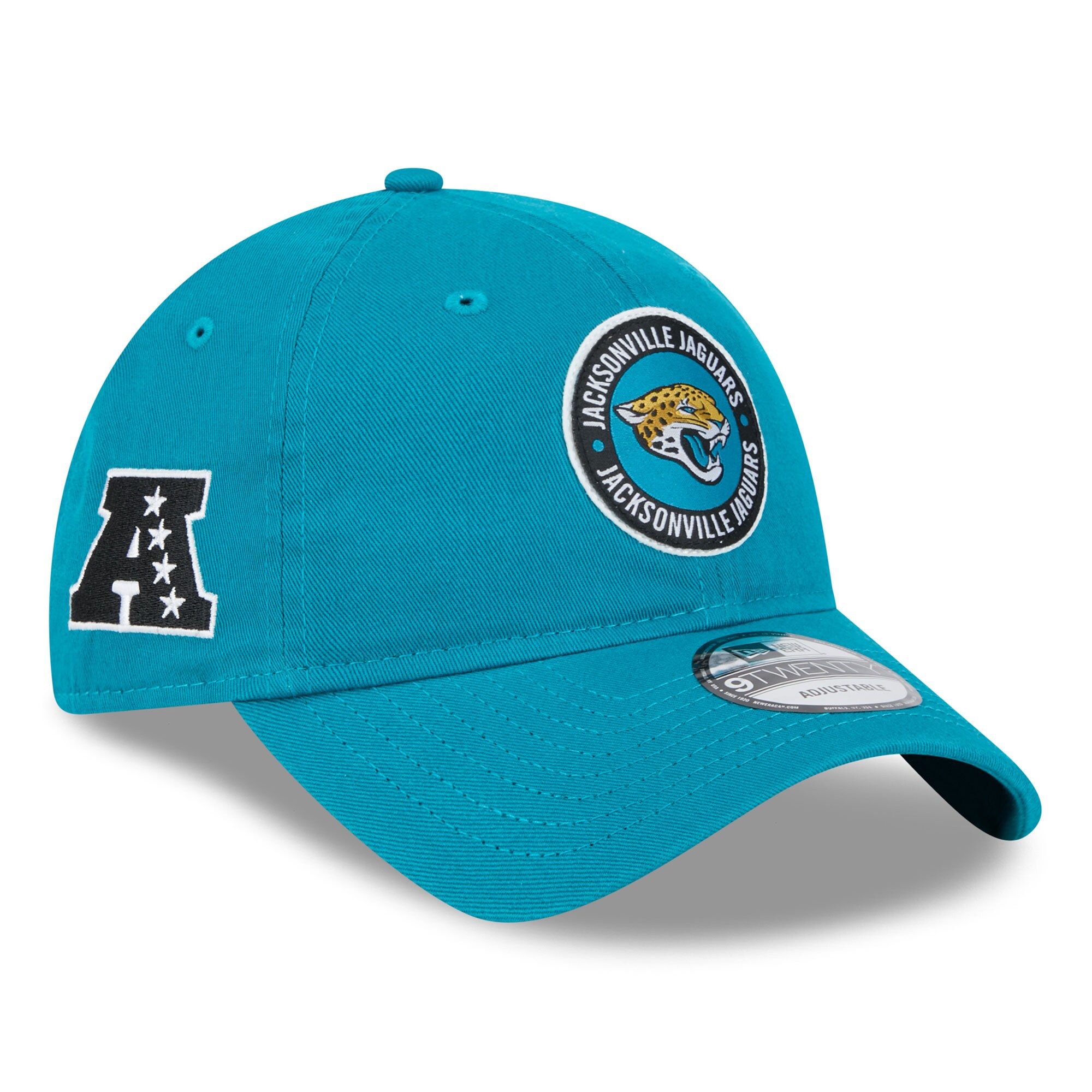 mens new era teal jacksonville jaguars 2024 sideline 9twenty adjustable hat Collection – Jaguars Jerseys & Hats for Every Fan