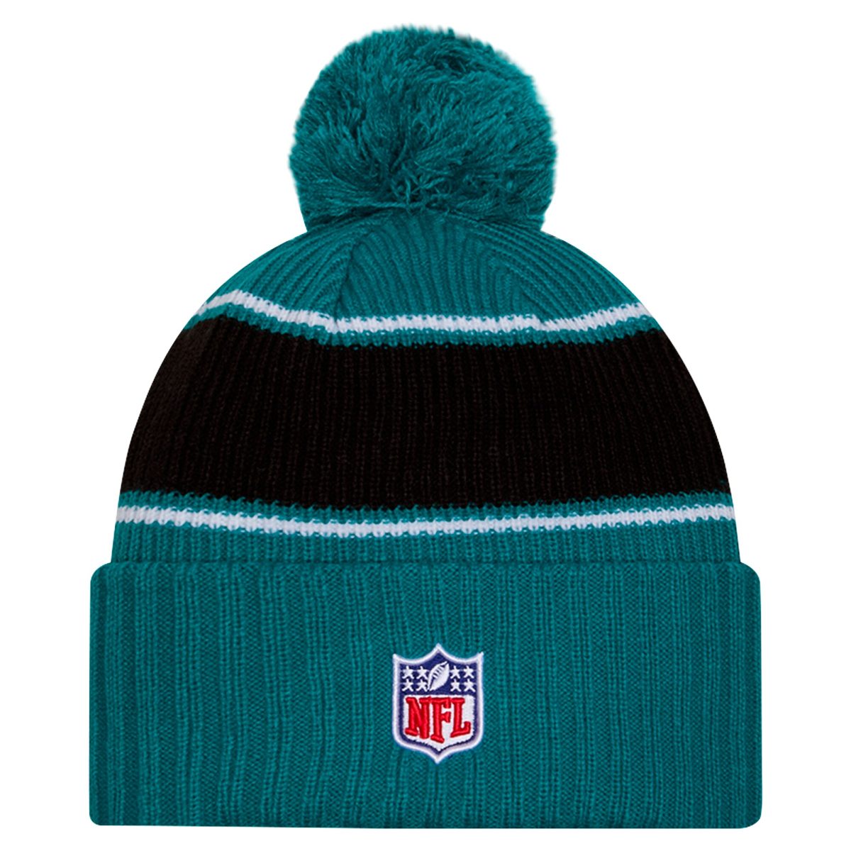mens new era teal jacksonville jaguars 2024 sideline cuffed knit hat with pom Collection – Jaguars Jerseys & Hats for Every Fan