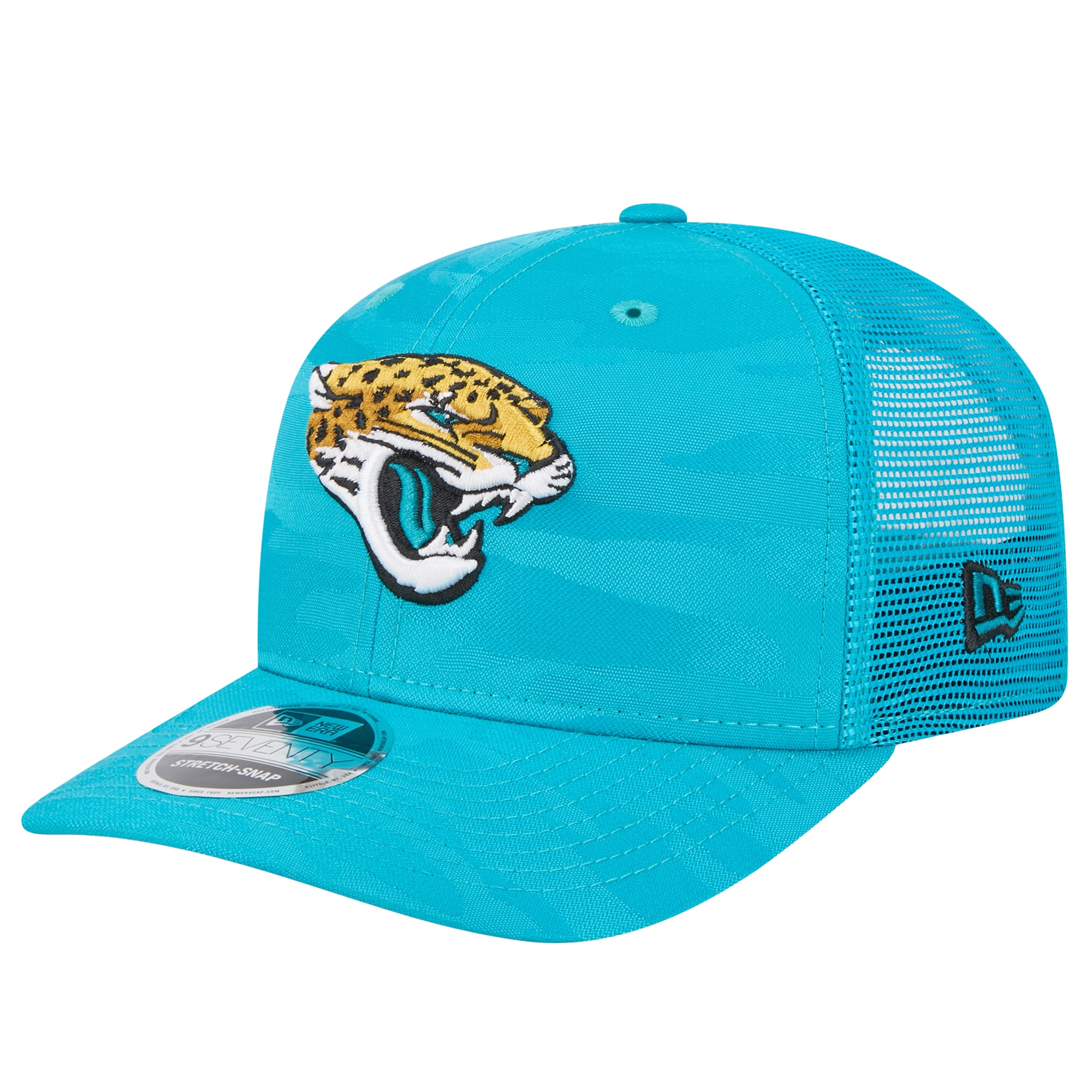 mens new era teal jacksonville jaguars adventure camo trucker 9seventy stretch-snap adjustable hat Collection – Jaguars Jerseys & Hats for Every Fan