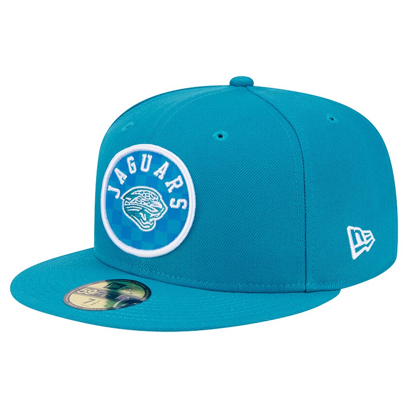 mens new era teal jacksonville jaguars checkered 59fifty fitted hat Collection – Jaguars Jerseys & Hats for Every Fan