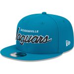 mens new era teal jacksonville jaguars main script 9fifty snapback hat Collection – Jaguars Jerseys & Hats for Every Fan