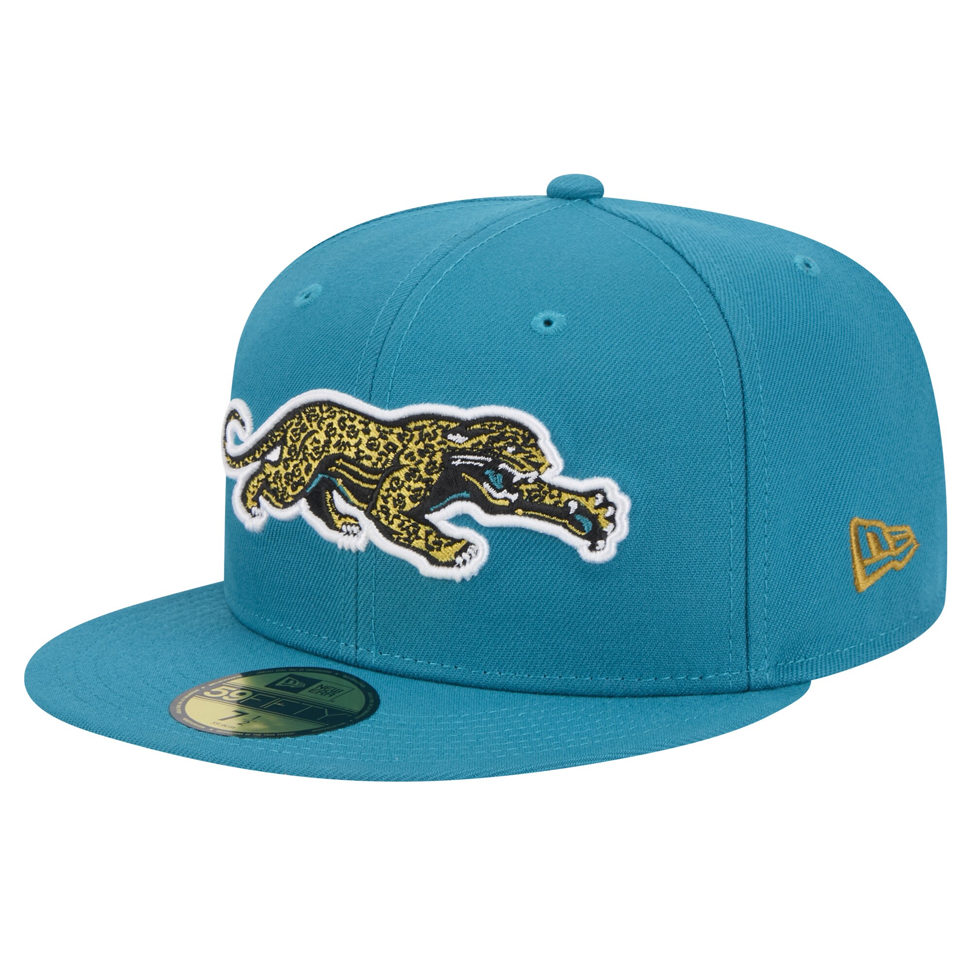 mens new era teal jacksonville jaguars throwback crawl omaha 59fifty fitted hat Collection – Jaguars Jerseys & Hats for Every Fan
