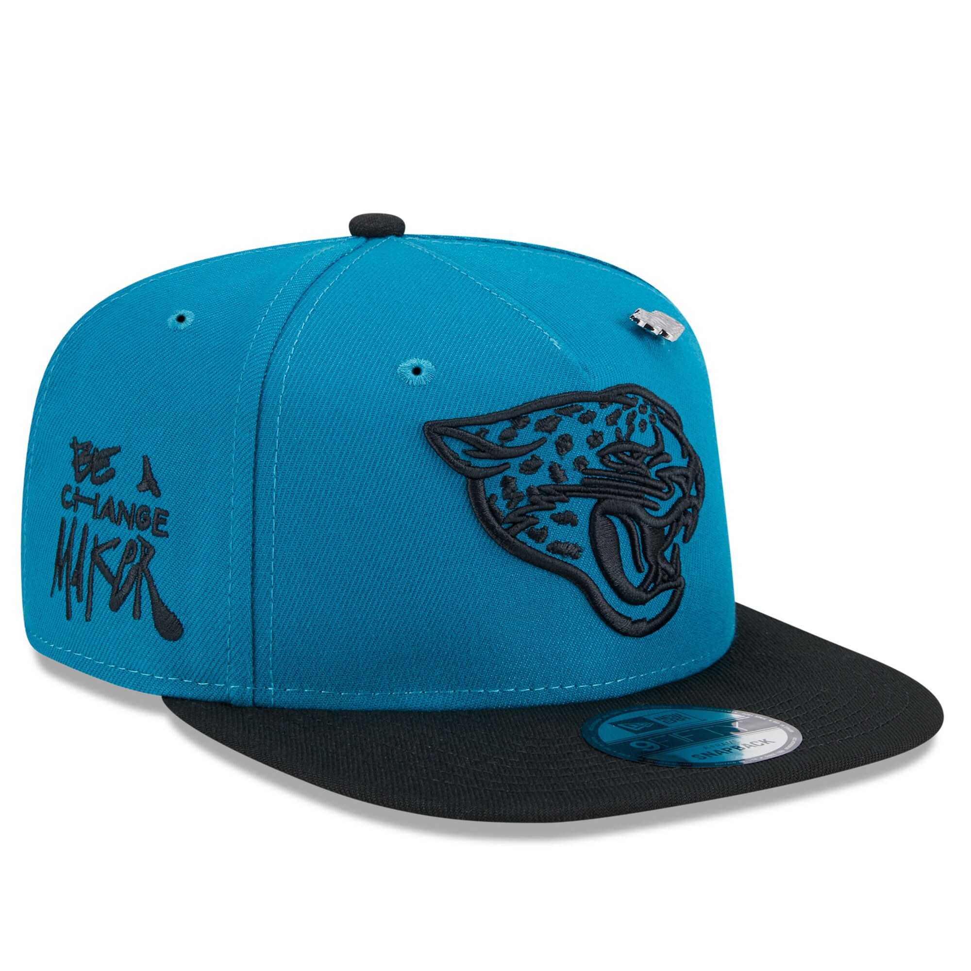 mens new era tealblack jacksonville jaguars 2024 inspire change a-frame 9fifty snapback hat Collection – Jaguars Jerseys & Hats for Every Fan