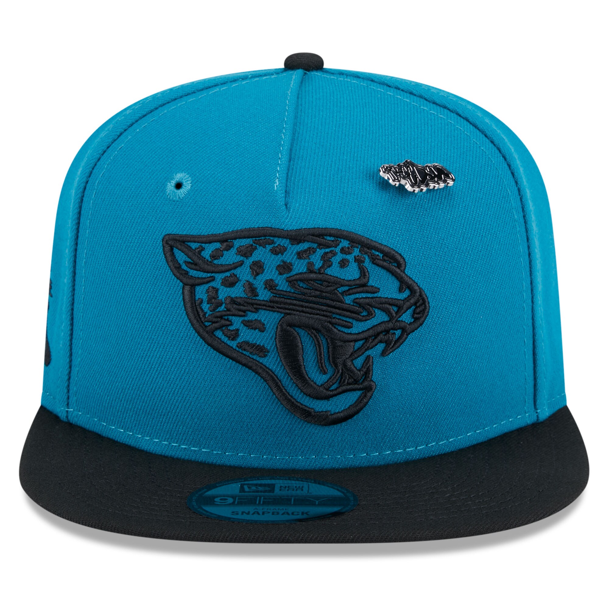 mens new era tealblack jacksonville jaguars 2024 inspire change a-frame 9fifty snapback hat Collection – Jaguars Jerseys & Hats for Every Fan