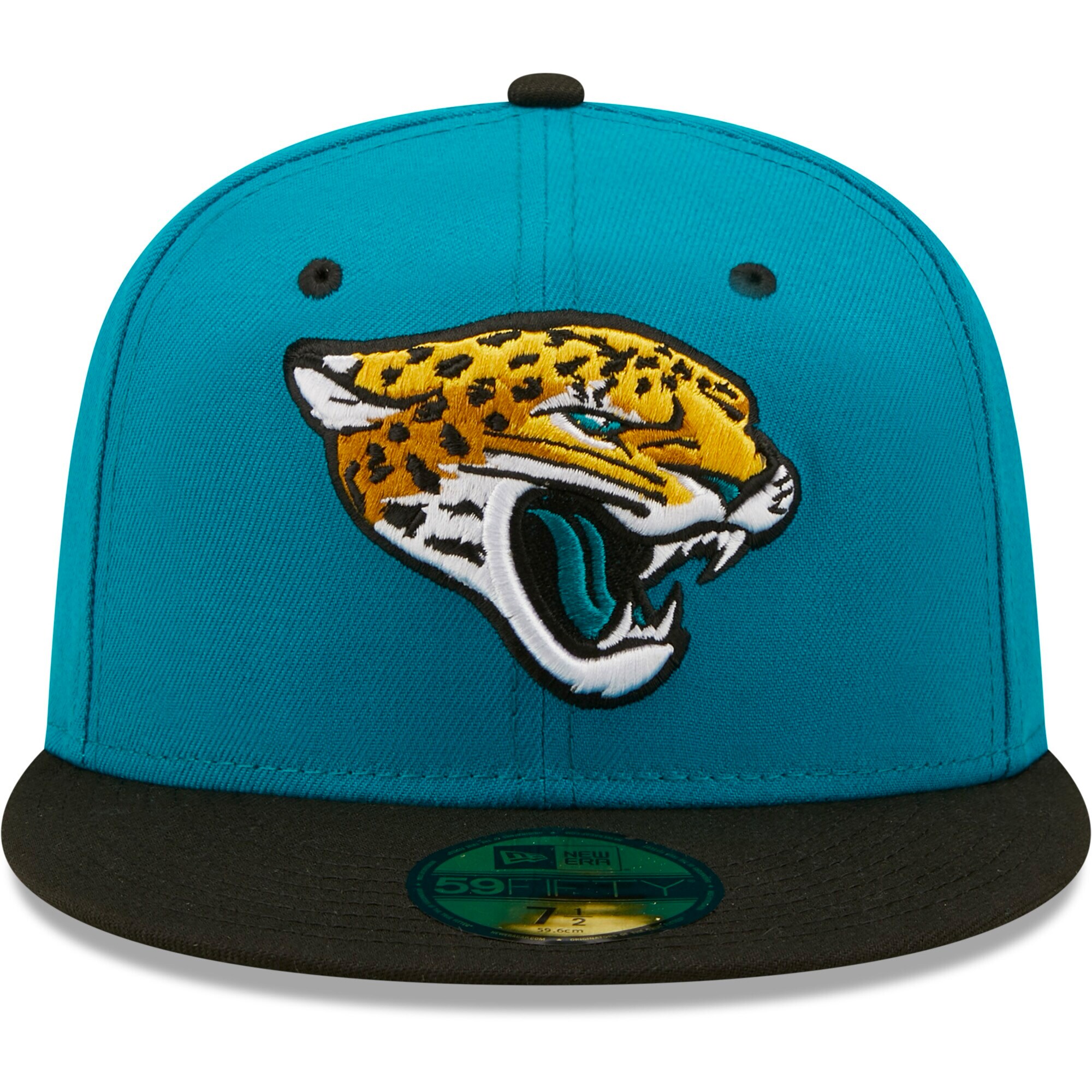 mens new era tealblack jacksonville jaguars flipside 2tone 59fifty fitted hat Collection – Jaguars Jerseys & Hats for Every Fan