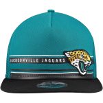 mens new era tealblack jacksonville jaguars half stripe trucker a-frame 9fifty snapback hat Collection – Jaguars Jerseys & Hats for Every Fan