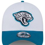 mens new era whiteteal jacksonville jaguars 2024 nfl training camp 39thirty flex hat Collection – Jaguars Jerseys & Hats for Every Fan