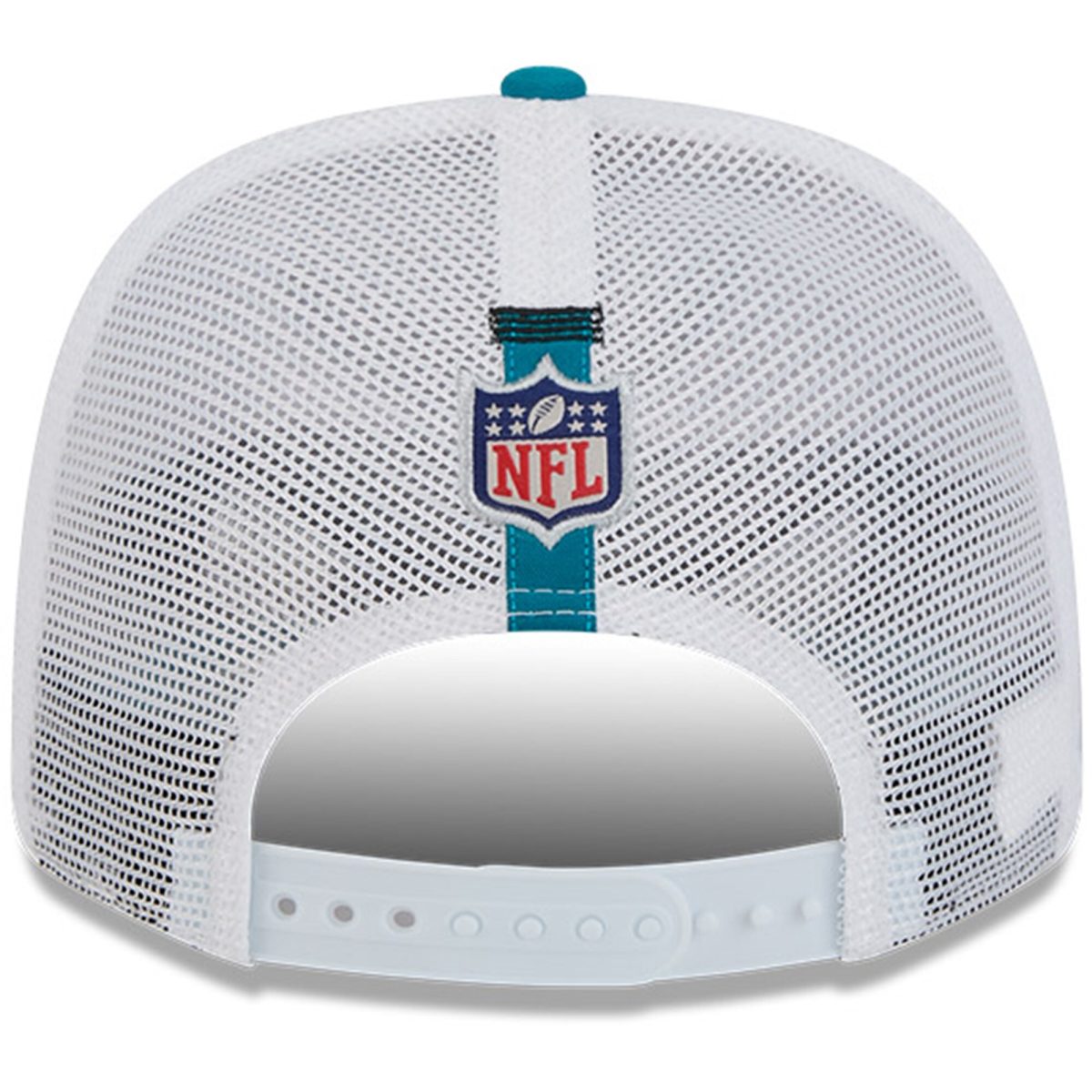 mens new era whiteteal jacksonville jaguars 2024 nfl training camp 9seventy trucker hat Collection – Jaguars Jerseys & Hats for Every Fan