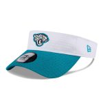 mens new era whiteteal jacksonville jaguars 2024 nfl training camp adjustable visor Collection – Jaguars Jerseys & Hats for Every Fan