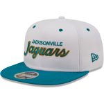 mens new era whiteteal jacksonville jaguars sparky original 9fifty snapback hat Collection – Jaguars Jerseys & Hats for Every Fan