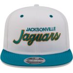 mens new era whiteteal jacksonville jaguars sparky original 9fifty snapback hat Collection – Jaguars Jerseys & Hats for Every Fan
