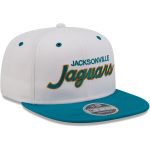 mens new era whiteteal jacksonville jaguars sparky original 9fifty snapback hat Collection – Jaguars Jerseys & Hats for Every Fan