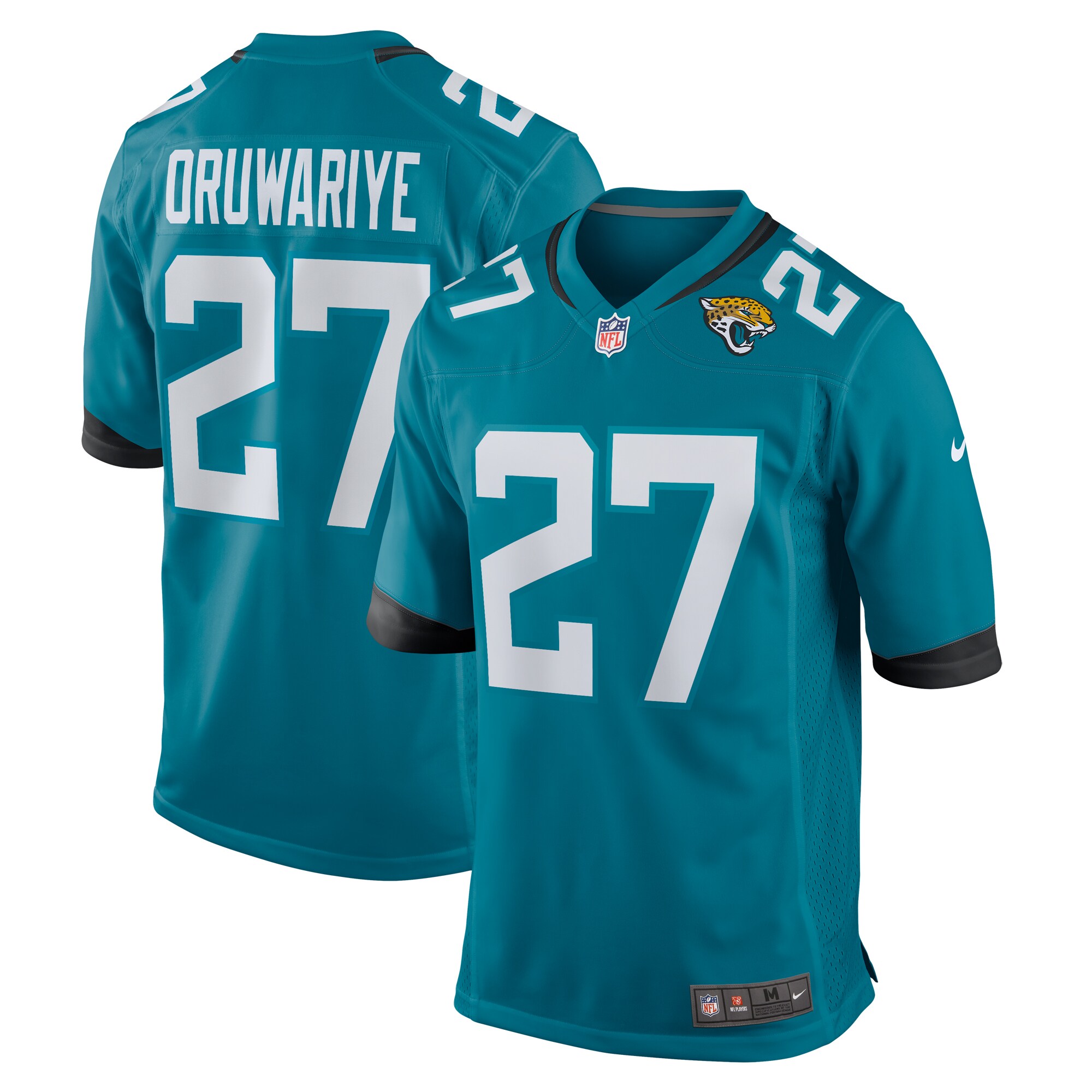 mens nike amani oruwariye teal jacksonville jaguars game jersey Collection – Jaguars Jerseys & Hats for Every Fan
