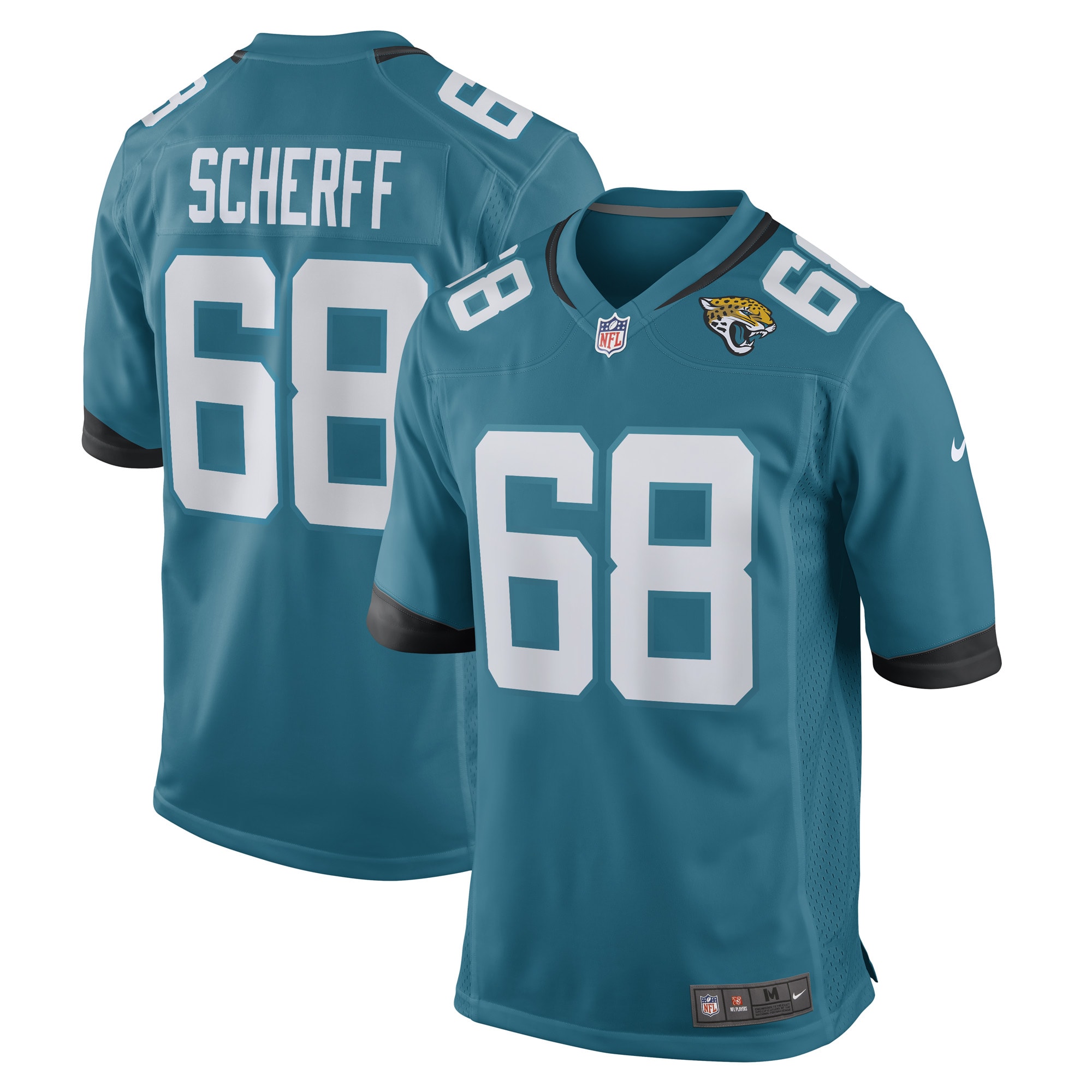mens nike brandon scherff teal jacksonville jaguars game player jersey Collection – Jaguars Jerseys & Hats for Every Fan