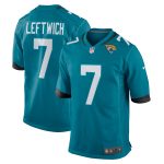 mens nike byron leftwich teal jacksonville jaguars retired player game jersey Collection – Jaguars Jerseys & Hats for Every Fan