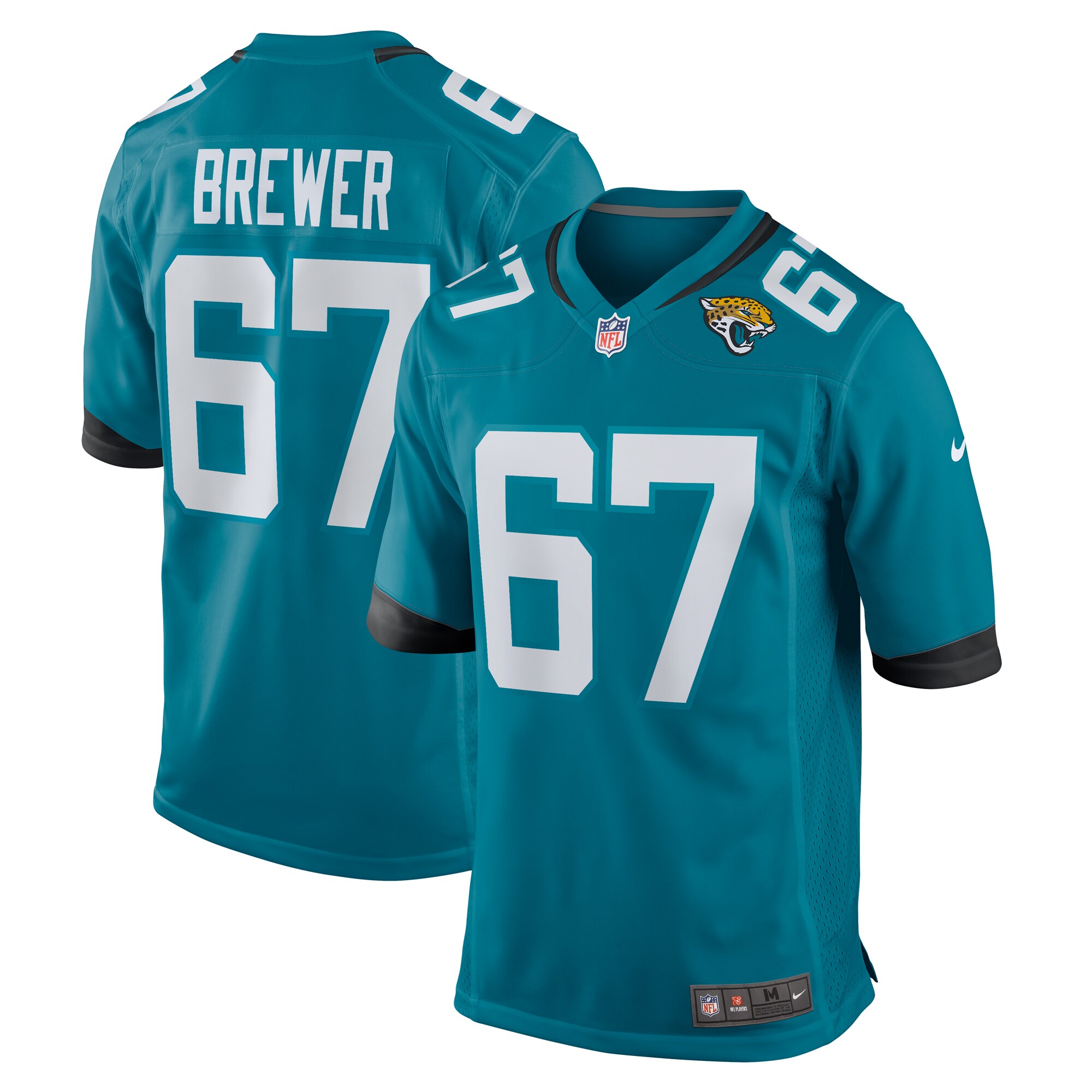 mens nike chandler brewer teal jacksonville jaguars game jersey Collection – Jaguars Jerseys & Hats for Every Fan