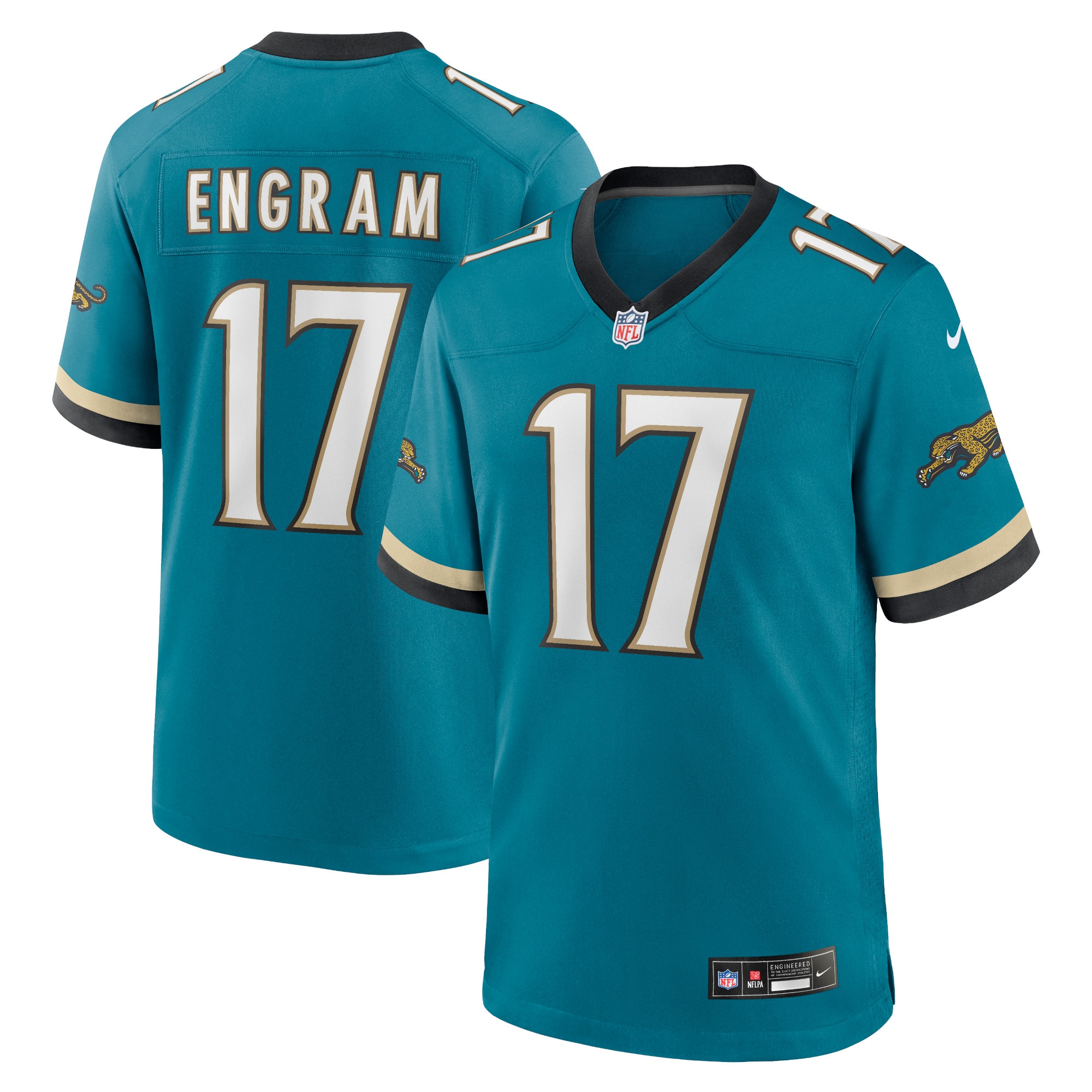 mens nike evan engram teal jacksonville jaguars prowler throwback player game jersey Collection – Jaguars Jerseys & Hats for Every Fan