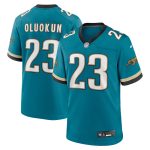 mens nike foye oluokun teal jacksonville jaguars prowler throwback player game jersey Collection – Jaguars Jerseys & Hats for Every Fan