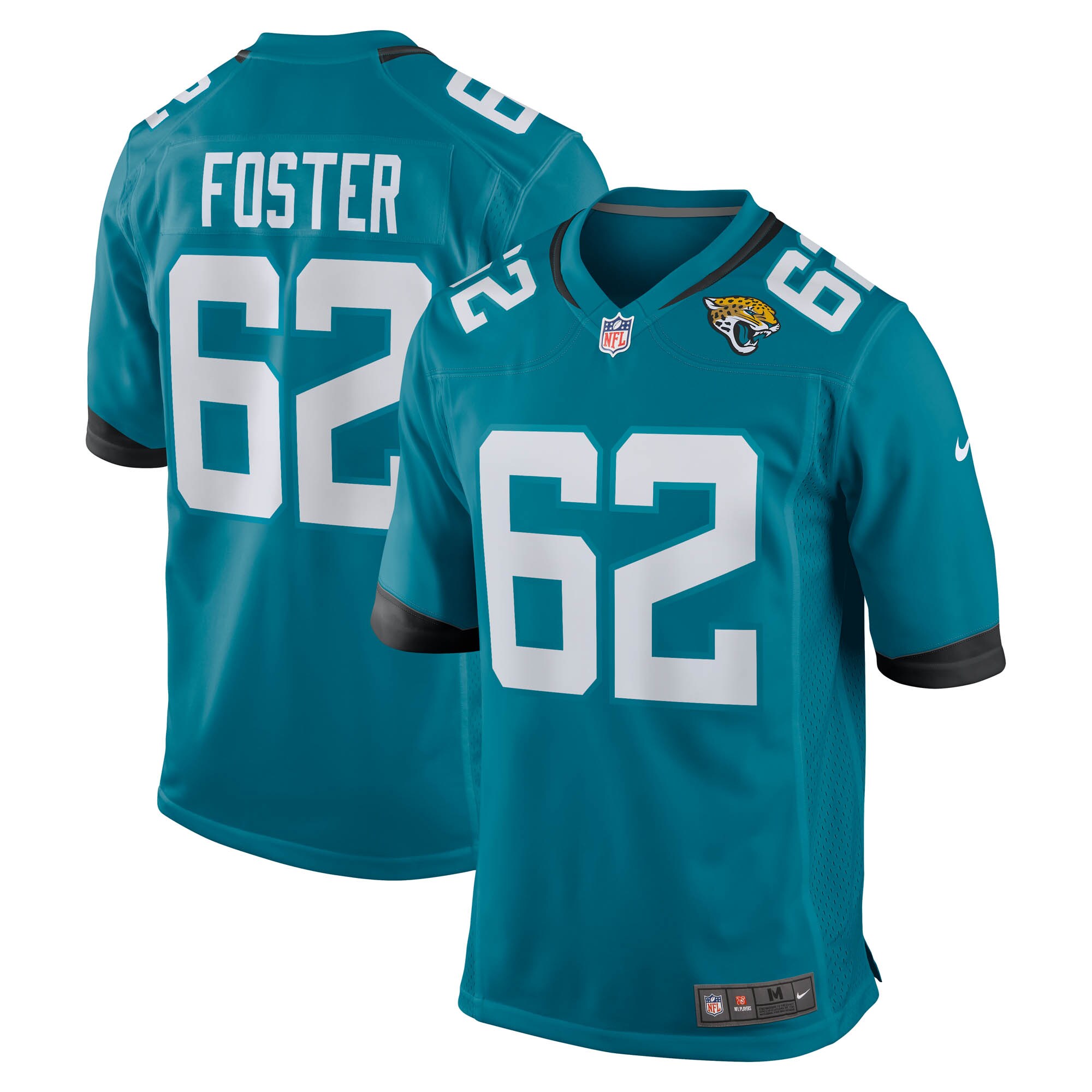mens nike javon foster teal jacksonville jaguars team game jersey Collection – Jaguars Jerseys & Hats for Every Fan
