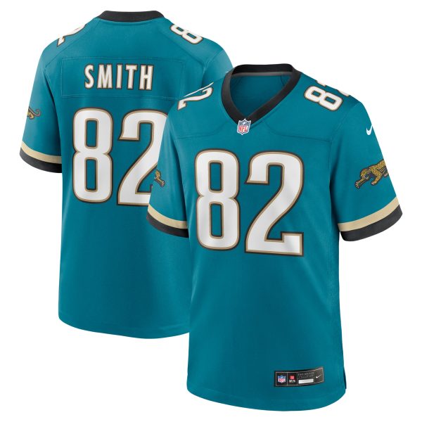 mens nike jimmy smith teal jacksonville jaguars prowler throwback retired player game jersey Collection – Jaguars Jerseys & Hats for Every Fan