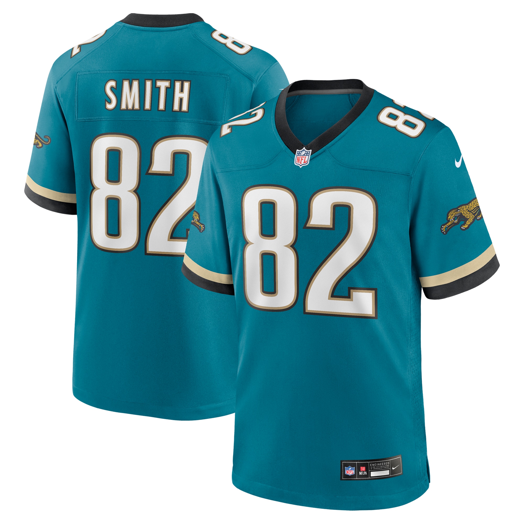 mens nike jimmy smith teal jacksonville jaguars prowler throwback retired player game jersey Collection – Jaguars Jerseys & Hats for Every Fan