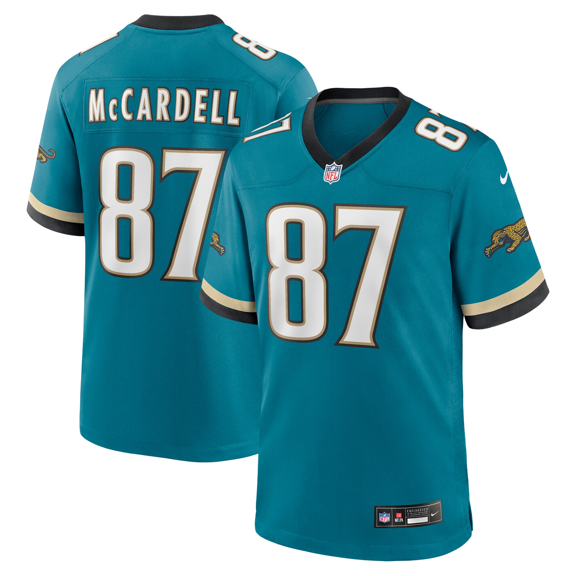mens nike keenan mccardell teal jacksonville jaguars prowler throwback retired player game jersey Collection – Jaguars Jerseys & Hats for Every Fan