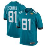 mens nike r. jay soward teal jacksonville jaguars retired player team game jersey Collection – Jaguars Jerseys & Hats for Every Fan