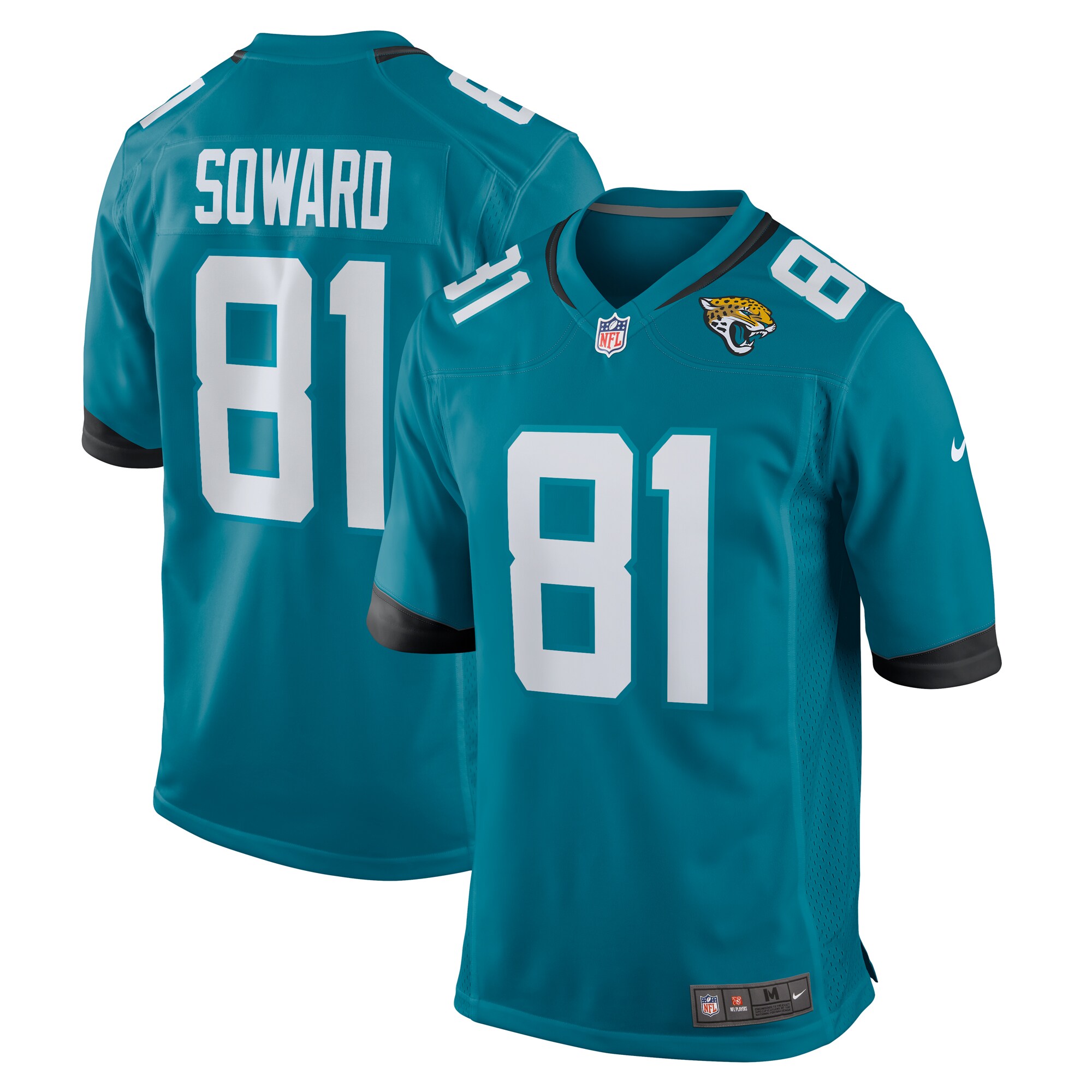 mens nike r. jay soward teal jacksonville jaguars retired player team game jersey Collection – Jaguars Jerseys & Hats for Every Fan