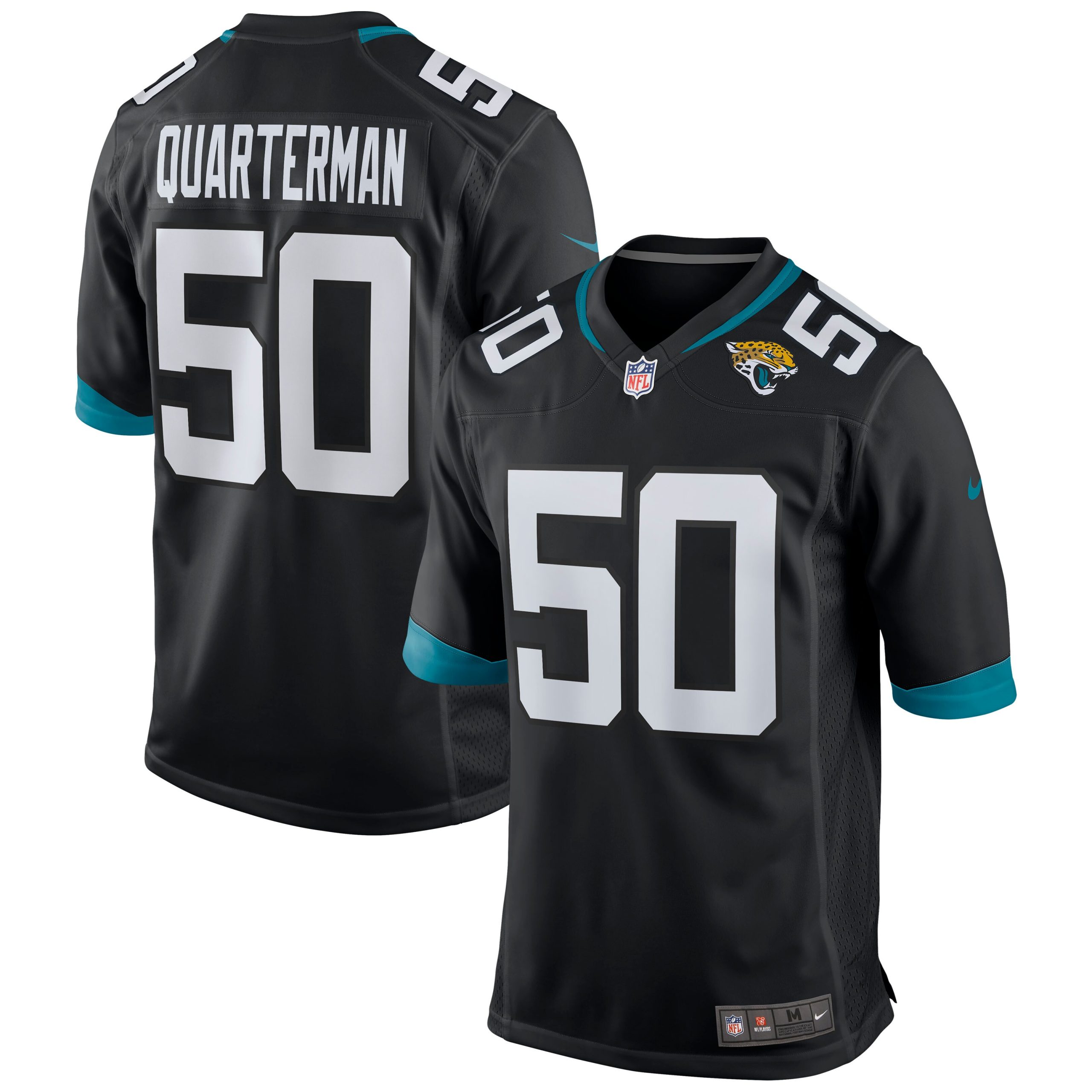 mens nike shaquille quarterman black jacksonville jaguars game jersey Collection – Jaguars Jerseys & Hats for Every Fan