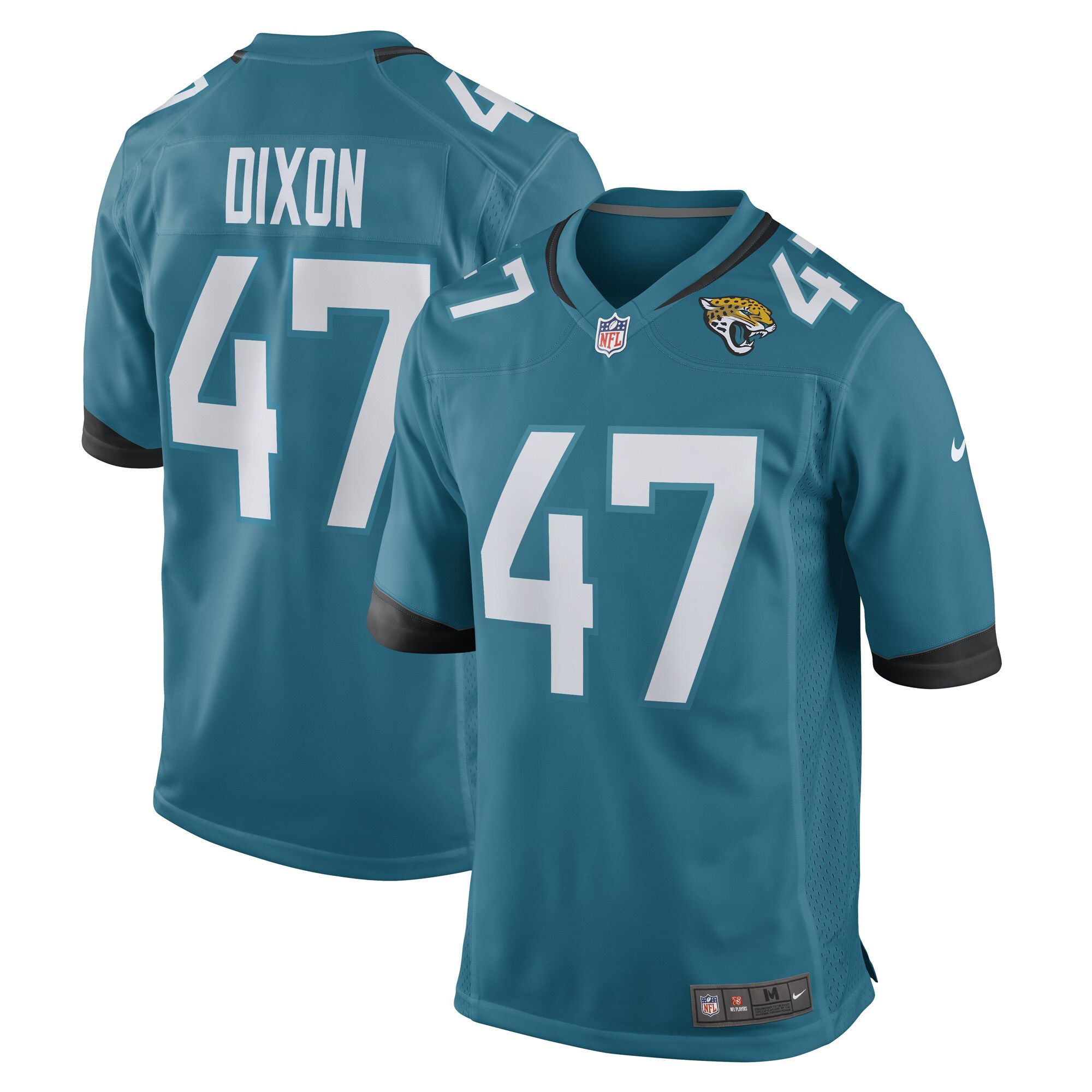 mens nike teal deshaan dixon jacksonville jaguars team game player jersey Collection – Jaguars Jerseys & Hats for Every Fan