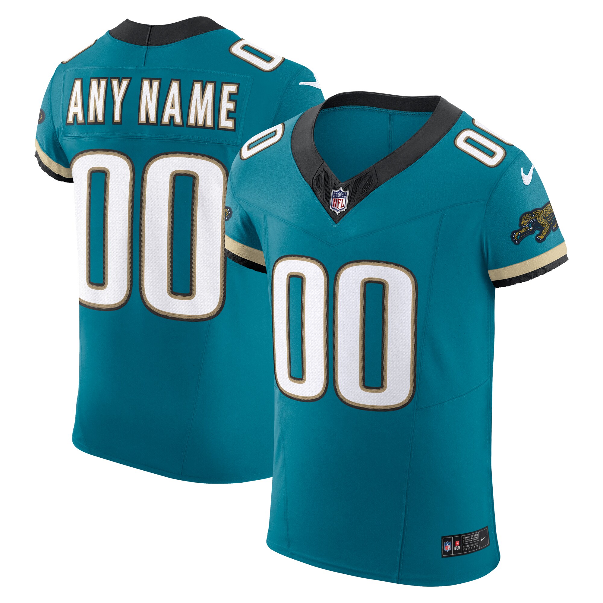 mens nike teal jacksonville jaguars alternate vapor f.u.s.e. elite custom jersey Collection – Jaguars Jerseys & Hats for Every Fan