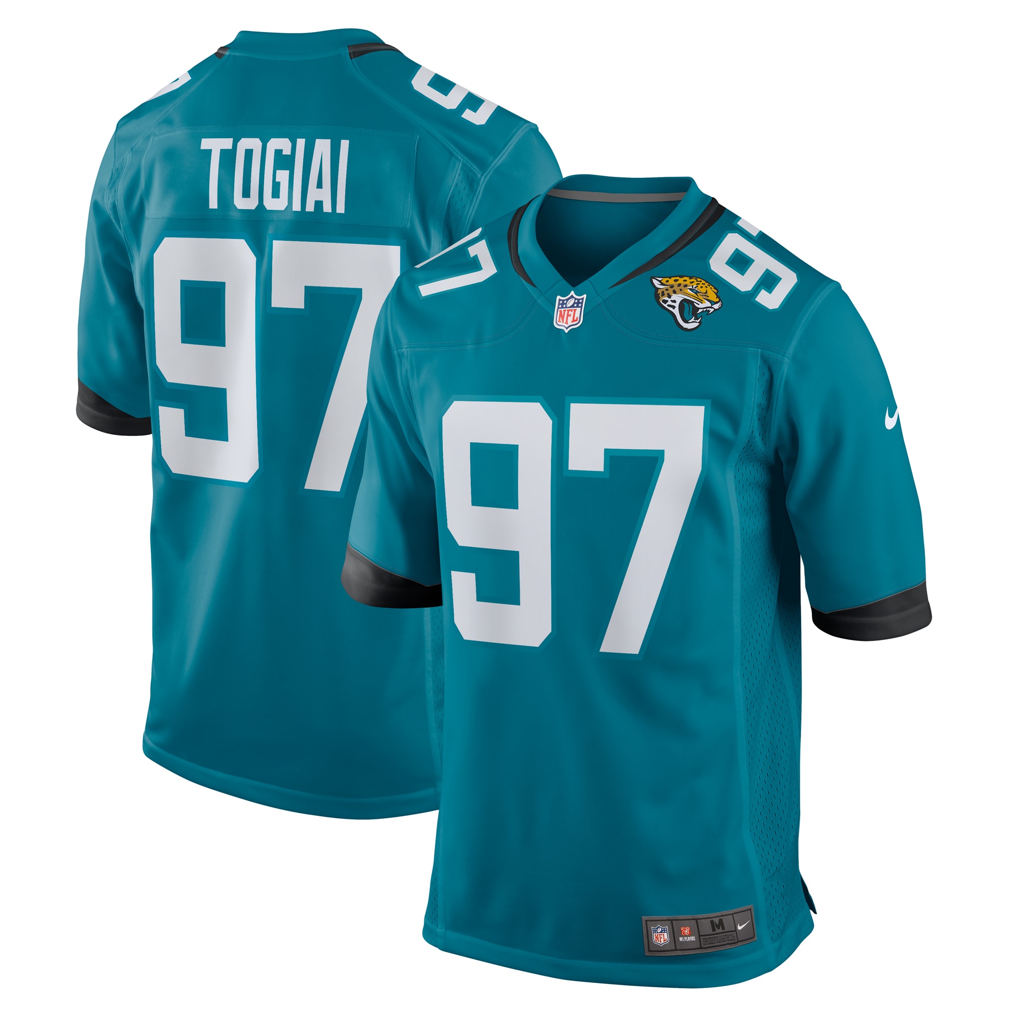 mens nike tommy togiai teal jacksonville jaguars team game jersey Collection – Jaguars Jerseys & Hats for Every Fan