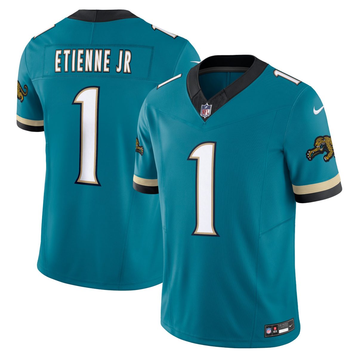 mens nike travis etienne teal jacksonville jaguars prowler throwback vapor f.u.s.e. limited jersey Collection – Jaguars Jerseys & Hats for Every Fan