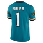 mens nike travis etienne teal jacksonville jaguars prowler throwback vapor f.u.s.e. limited jersey Collection – Jaguars Jerseys & Hats for Every Fan