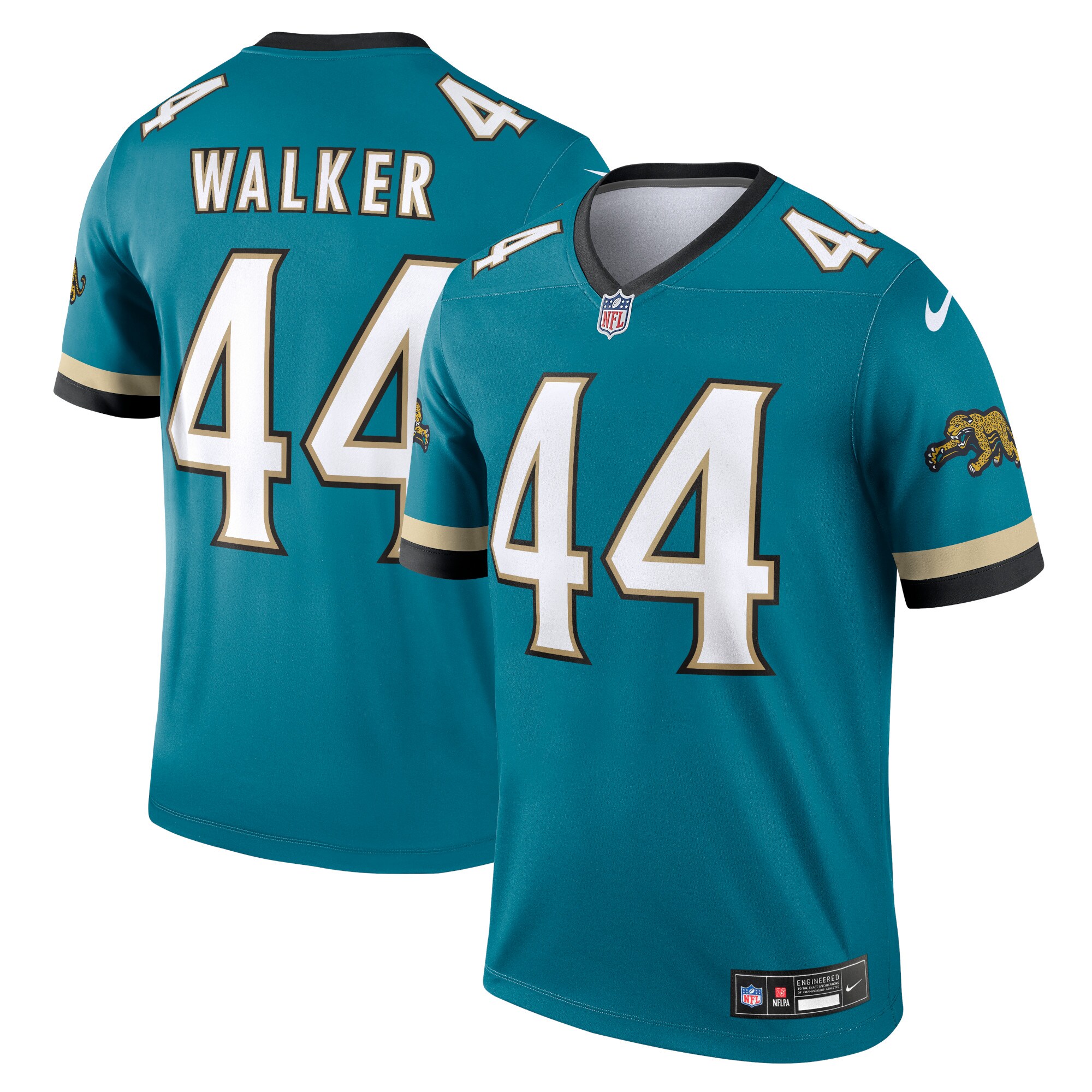 mens nike travon walker teal jacksonville jaguars alternate legend player performance top Collection – Jaguars Jerseys & Hats for Every Fan