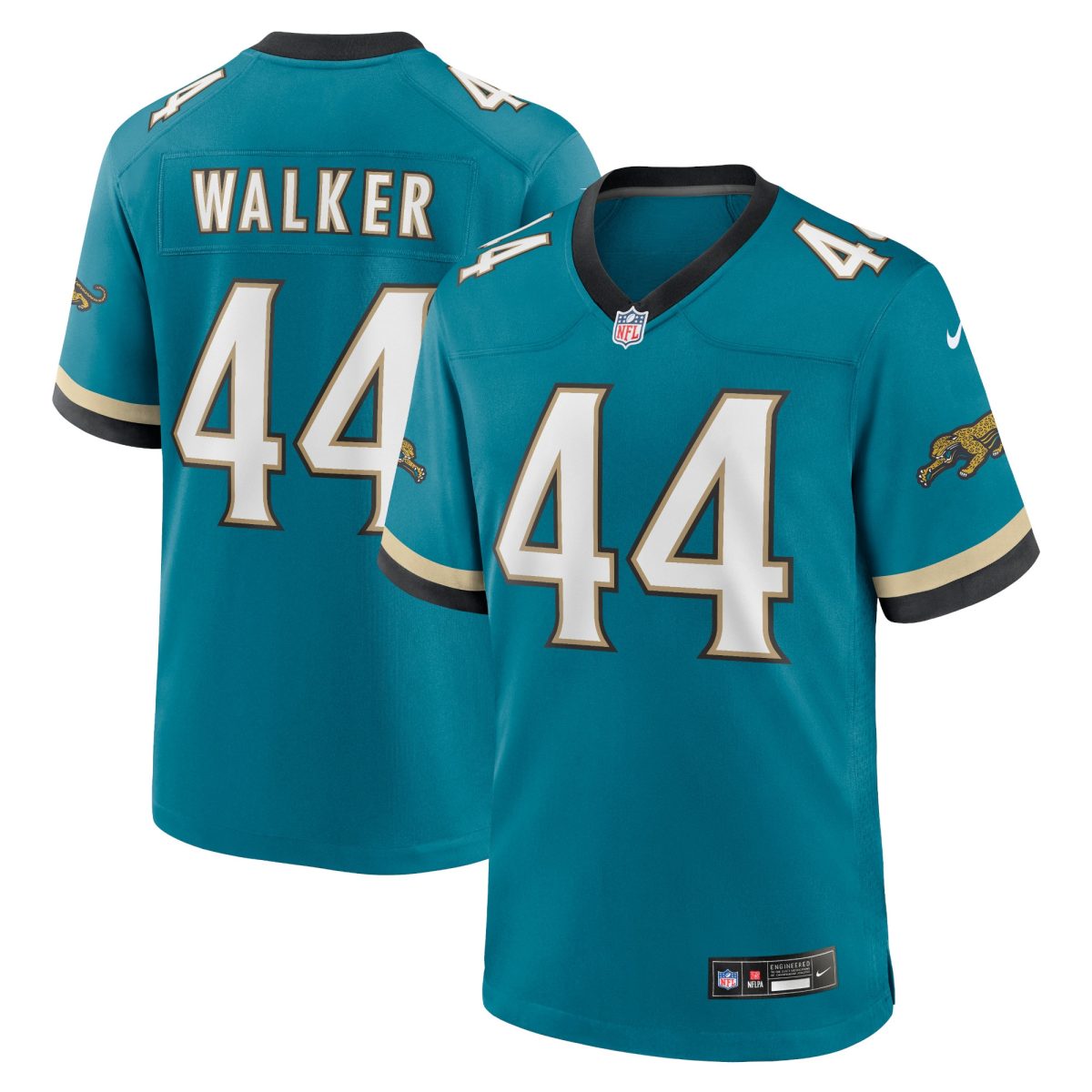 mens nike travon walker teal jacksonville jaguars prowler throwback player game jersey Collection – Jaguars Jerseys & Hats for Every Fan