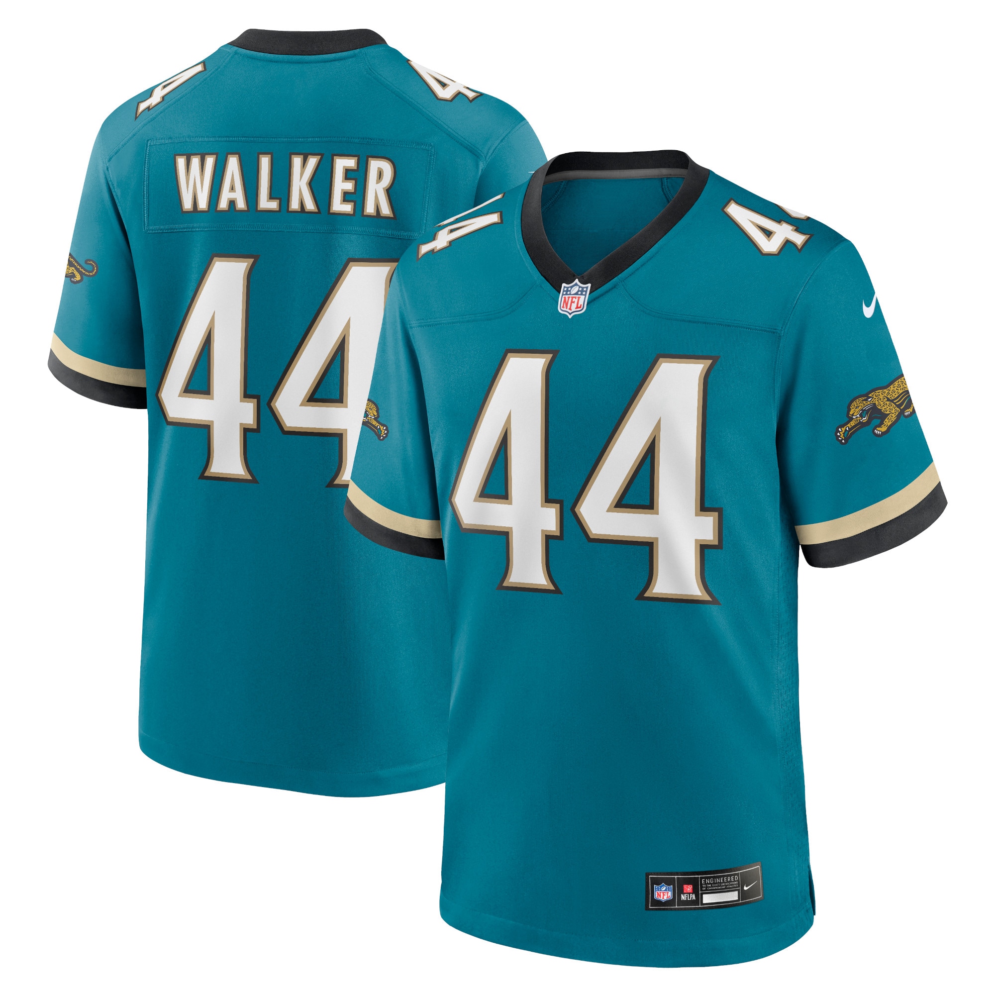 mens nike travon walker teal jacksonville jaguars prowler throwback player game jersey Collection – Jaguars Jerseys & Hats for Every Fan