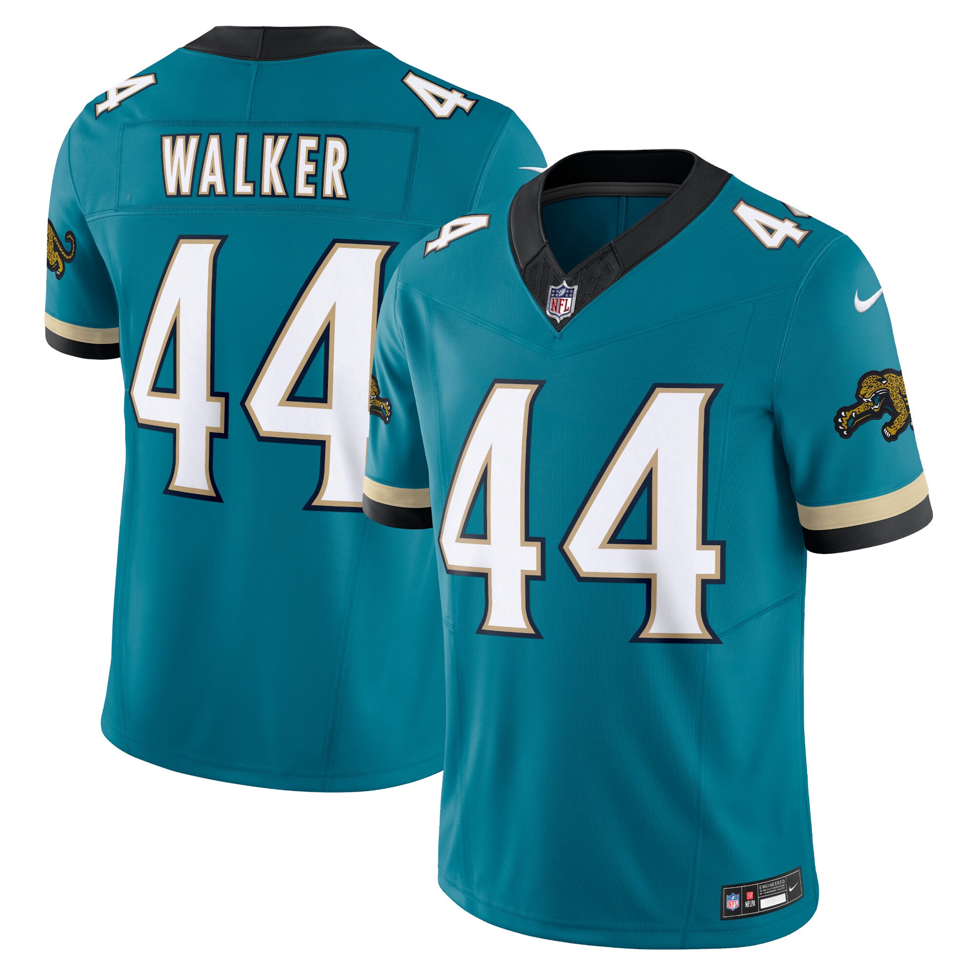 mens nike travon walker teal jacksonville jaguars prowler throwback vapor f.u.s.e. limited jersey Collection – Jaguars Jerseys & Hats for Every Fan