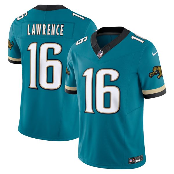 mens nike trevor lawrence teal jacksonville jaguars prowler throwback vapor f.u.s.e. limited jersey Collection – Jaguars Jerseys & Hats for Every Fan