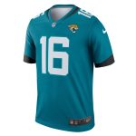 mens nike trevor lawrence teal jacksonville jaguars team legend player performance top Collection – Jaguars Jerseys & Hats for Every Fan