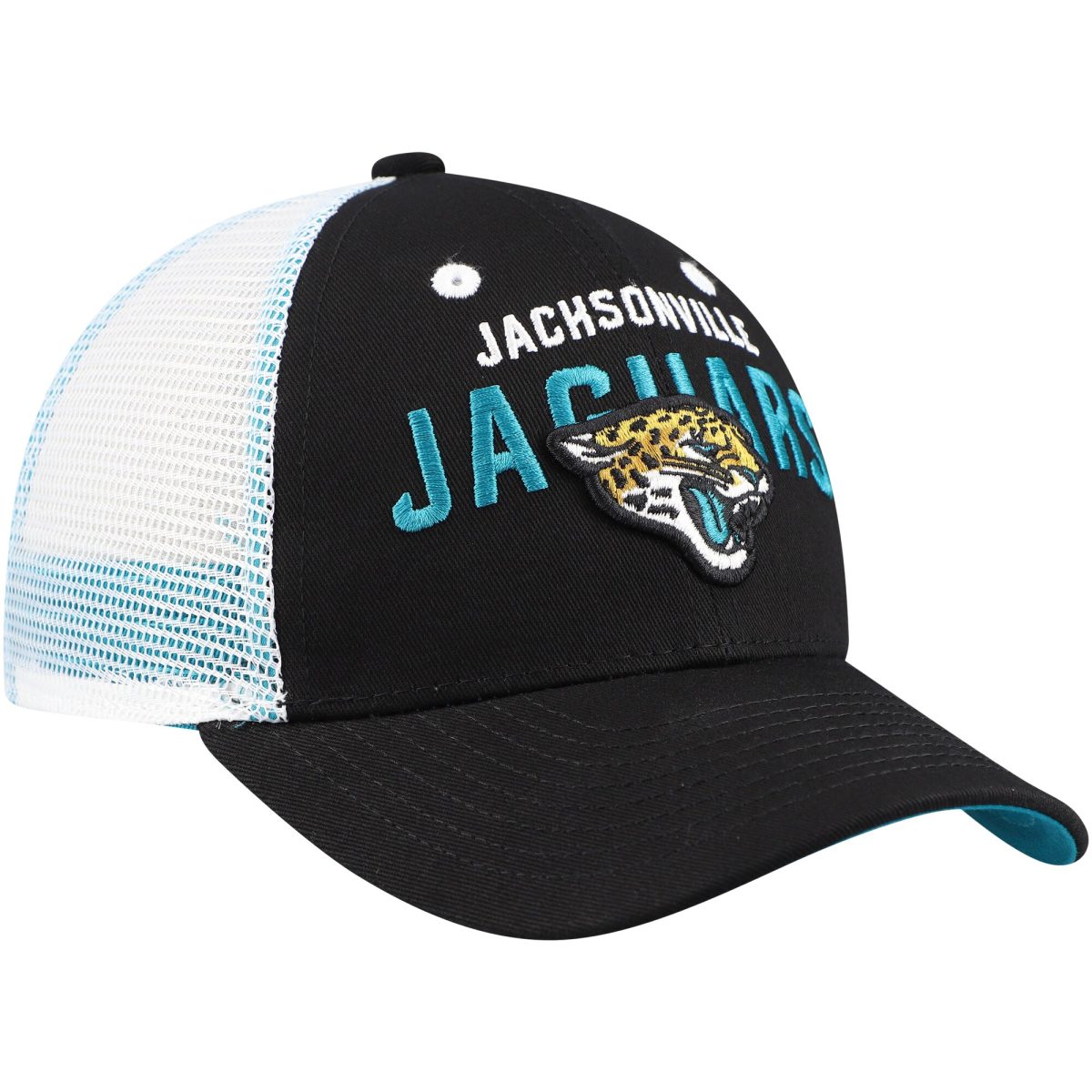 preschool black jacksonville jaguars core lockup trucker adjustable hat Collection – Jaguars Jerseys & Hats for Every Fan