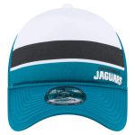 preschool new era teal jacksonville jaguars sport night color block 9forty a-frame trucker adjustable hat Collection – Jaguars Jerseys & Hats for Every Fan
