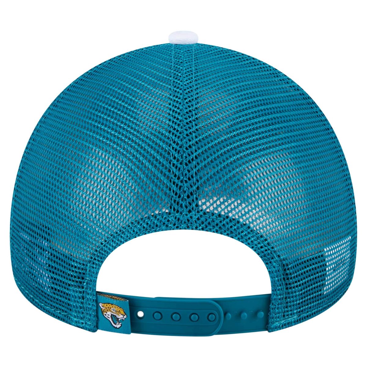 preschool new era teal jacksonville jaguars sport night color block 9forty a-frame trucker adjustable hat Collection – Jaguars Jerseys & Hats for Every Fan