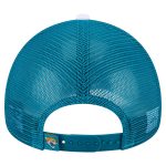preschool new era teal jacksonville jaguars sport night color block 9forty a-frame trucker adjustable hat Collection – Jaguars Jerseys & Hats for Every Fan