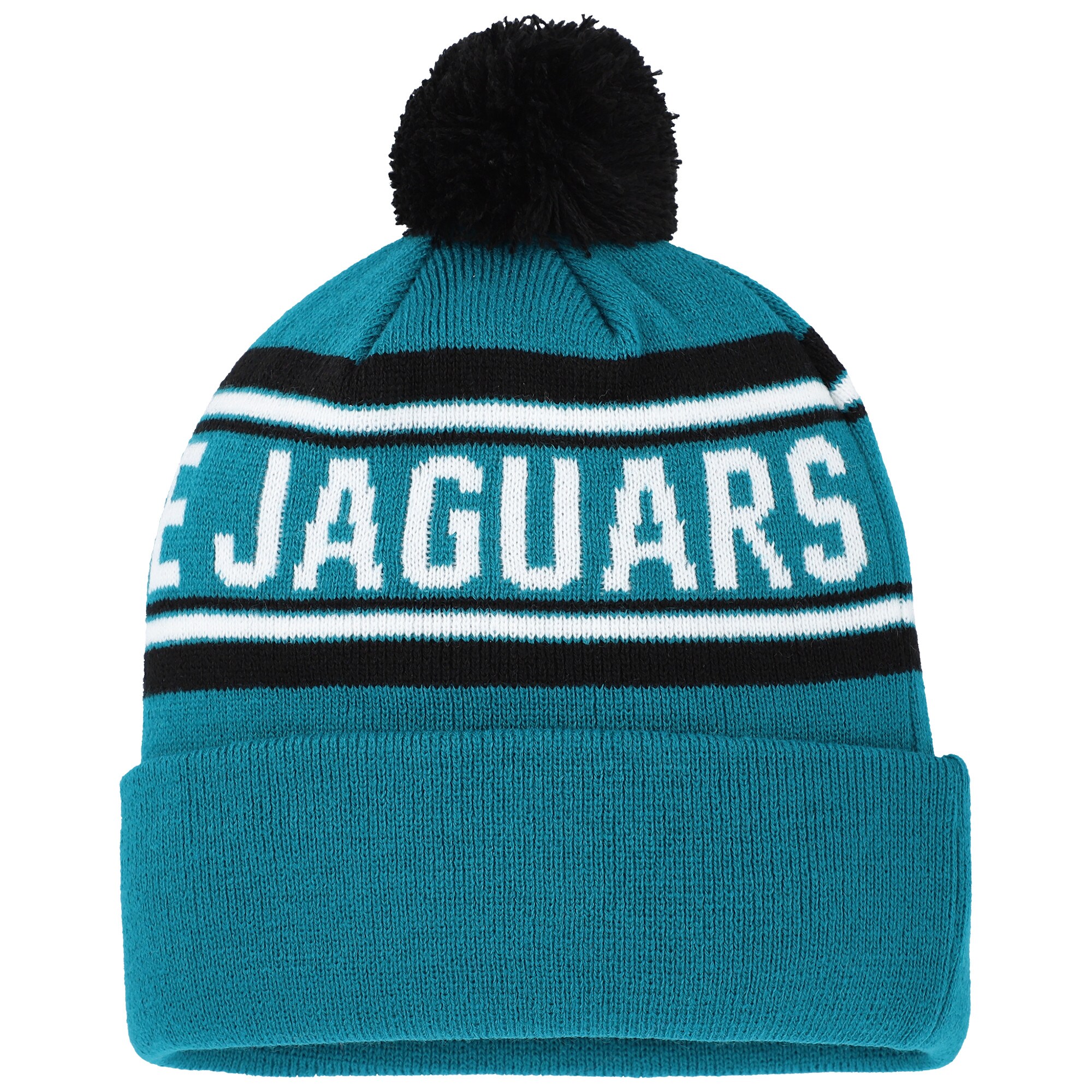 preschool teal jacksonville jaguars jacquard cuffed knit hat with pom Collection – Jaguars Jerseys & Hats for Every Fan