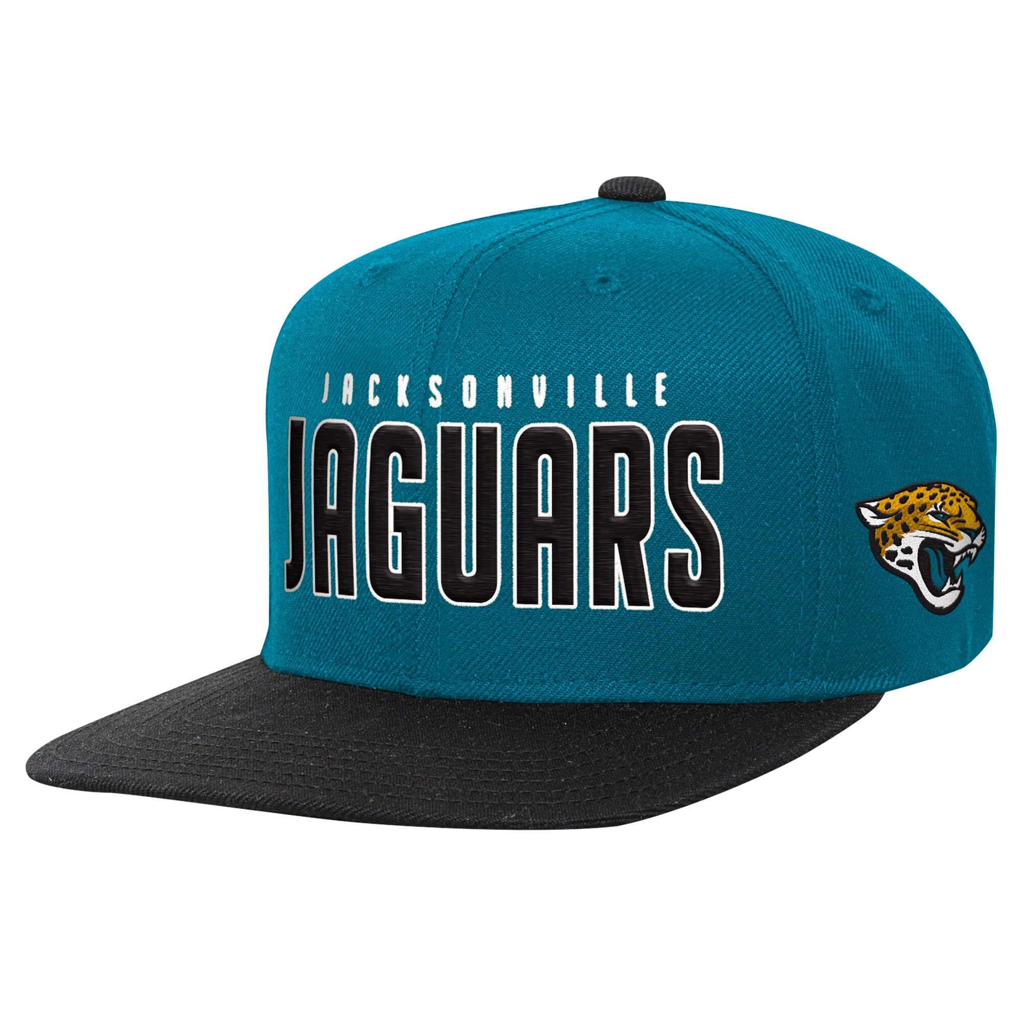 preschool tealblack jacksonville jaguars lock up snapback hat Collection – Jaguars Jerseys & Hats for Every Fan