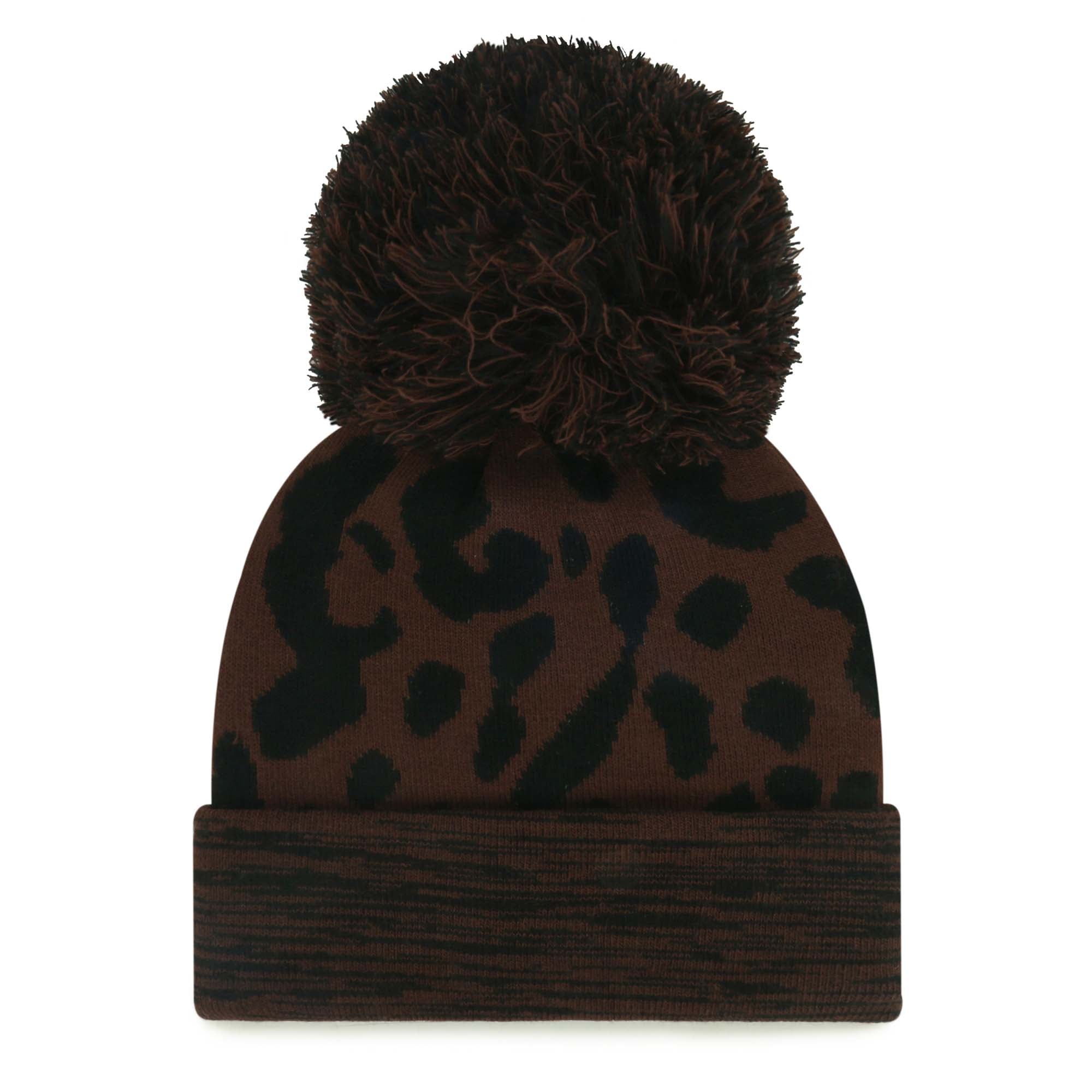 womens 47 brown jacksonville jaguars cacao cuffed knit hat with pom Collection – Jaguars Jerseys & Hats for Every Fan