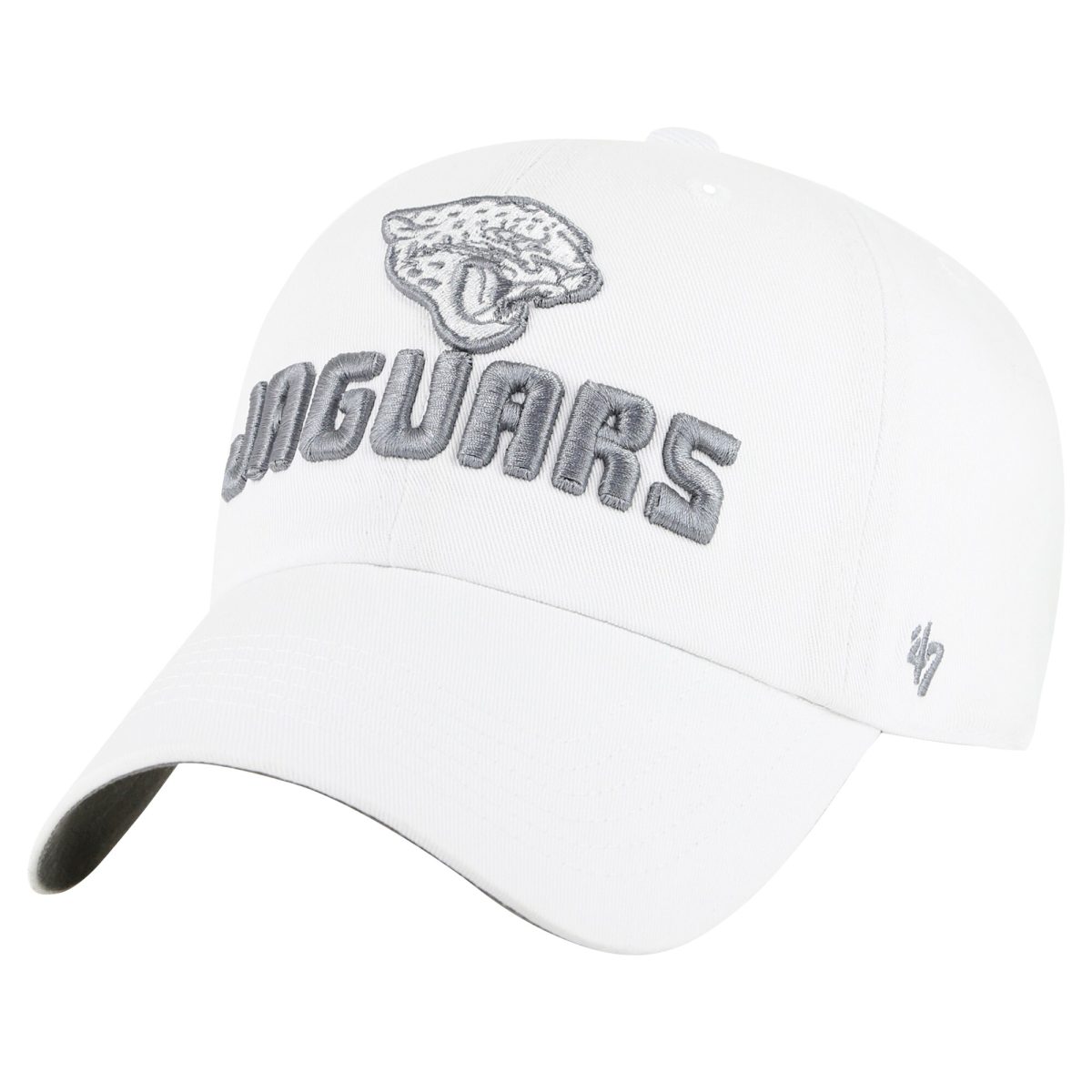 womens 47 white jacksonville jaguars luminace clean up adjustable hat Collection – Jaguars Jerseys & Hats for Every Fan