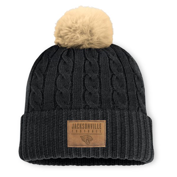 womens fanatics black jacksonville jaguars cable knit cuffed hat with pom Collection – Jaguars Jerseys & Hats for Every Fan